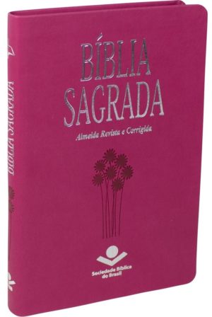 Bíblia Sagrada RC - Média Rosa/Slim