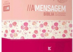 Bíblia A Mensagem | Rosa Claro e Escuro