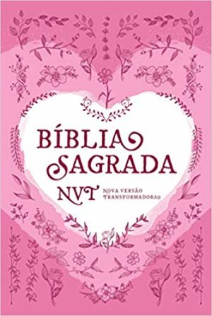 Bíblia Sagrada NVT - Capa dura - Coração rosa