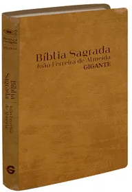 Bíblia Sagrada Rc | Letra Gigante – Semi Luxo Caramelo
