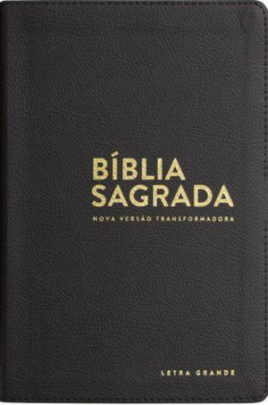Bíblia sagrada NVT - Luxo Preta