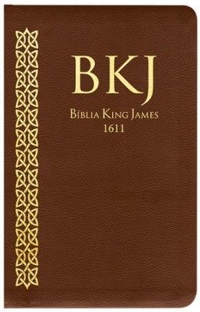 Bíblia King James 1611 | Marrom Ultra Fina