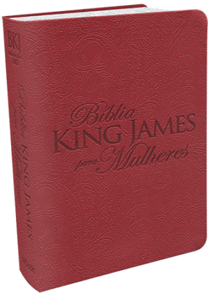 Bíblia king james para mulheres - Vermelha