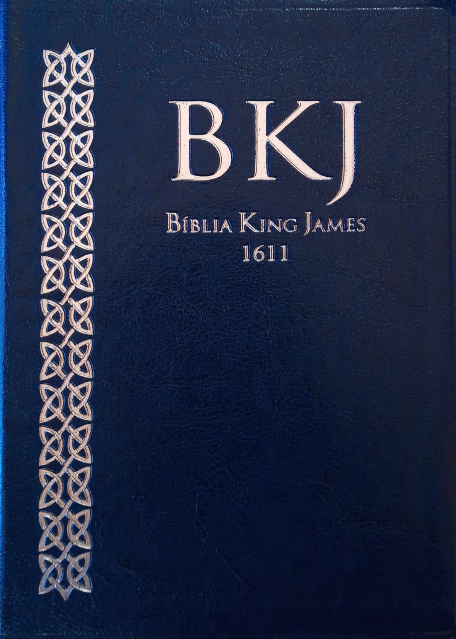 Bíblia King James 1611| Azul Ultra Fina