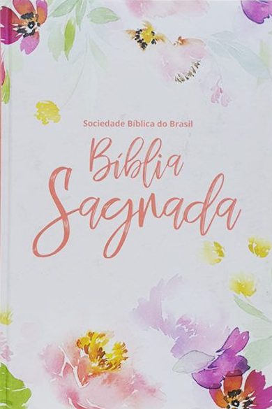 Bíblia Sagrada Naa | Capa Dura – Floral | Letra Grande