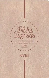 Bíblia Sagrada NVI - Nova ortografia - Extra Gigante - Geografica