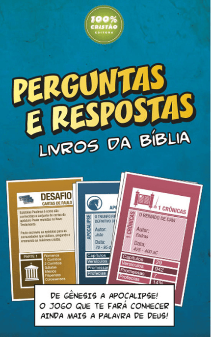  Jogo de Cartas Perguntas e Respostas Biblicas - Revista + Jogo  de Cartas: 9788567002347: Various: ספרים