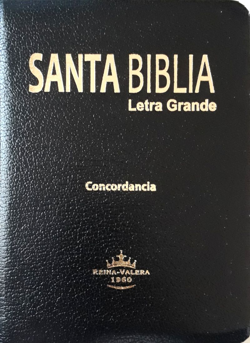 Santa Biblia | Concordância – Letra Grande | Pequena/Preta