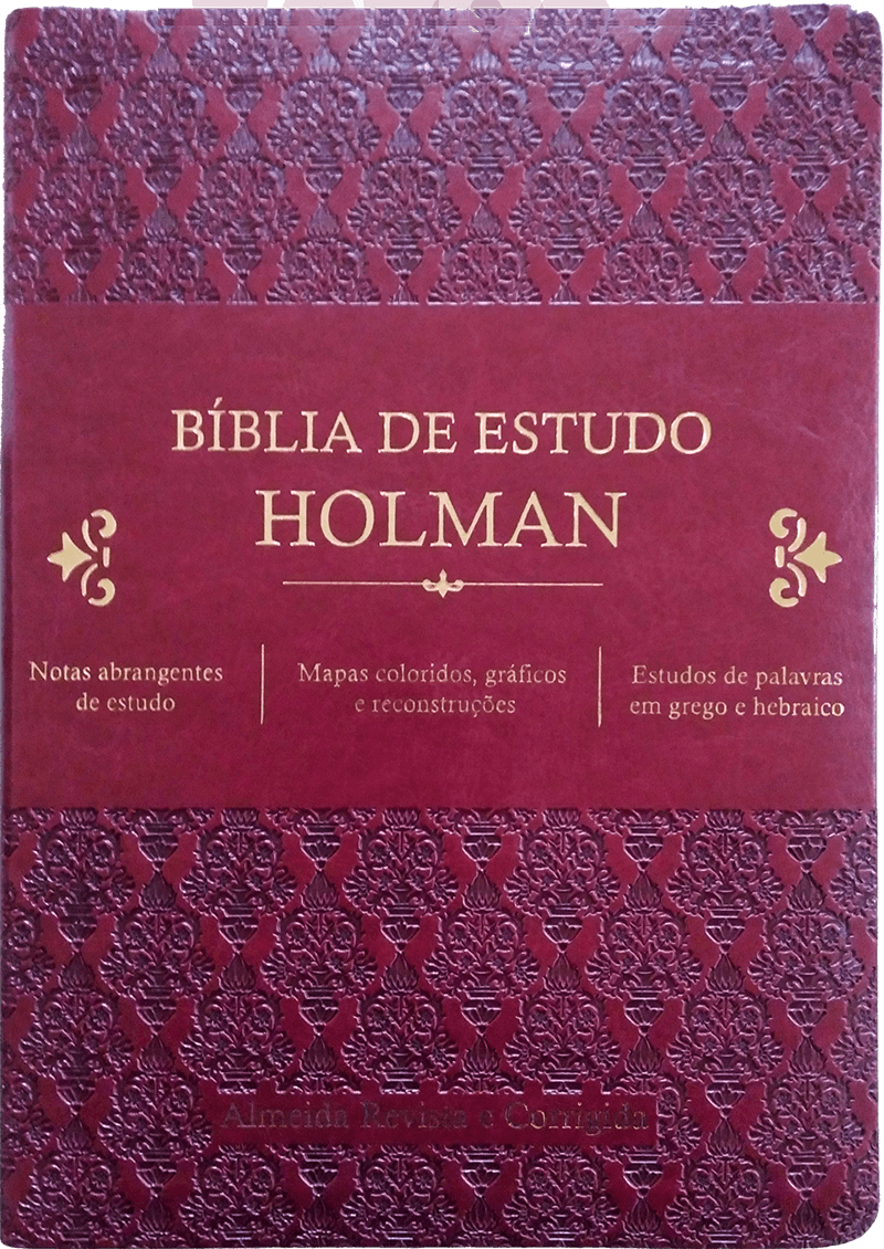 Bíblia De Estudo Holman Rc – Vinho