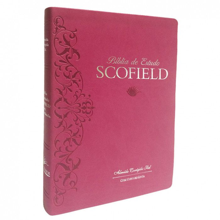 Bíblia De Estudo Scofield | Capa Rosa