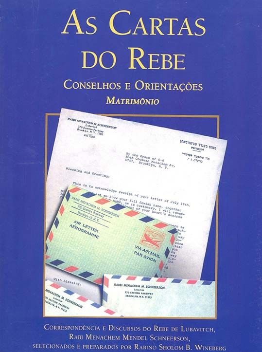 As Cartas Do Rebe | Volume 1 | Capa Azul