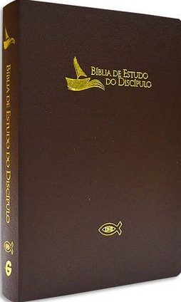 Bíblia De Estudo Do Discípulo | Capa Marrom