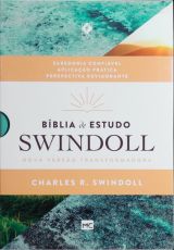 Bíblia De Estudo Swindoll | Nvt | Aqua