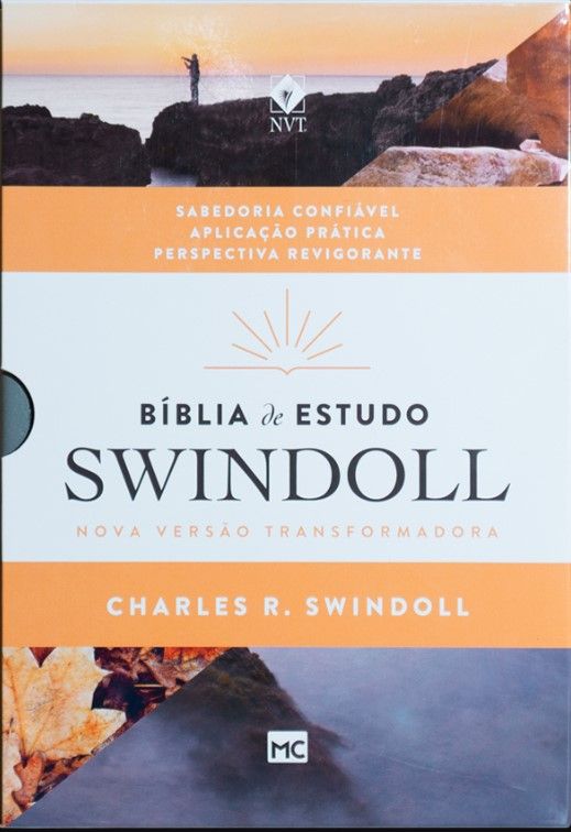Bíblia De Estudo Swindoll | Nvt | Petra