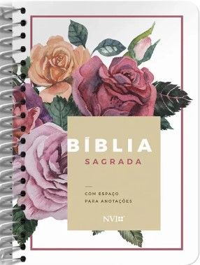 Bíblia Anote | Espiral | Floral – Nvi