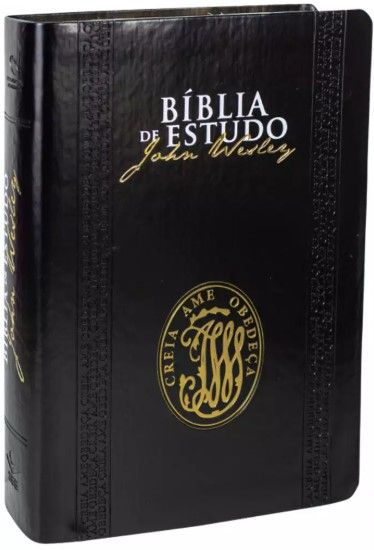 Bíblia De Estudo John Wesley | Luxo | Preta
