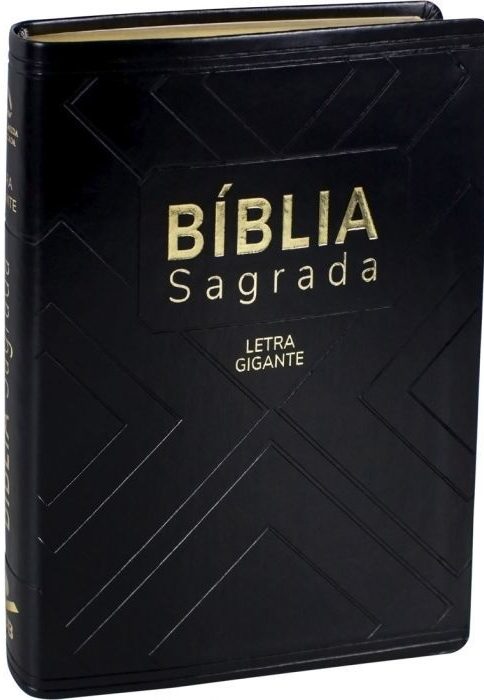 Bíblia Sagrada – NAA – Preto Com índice – média LGIG – Editora SBB