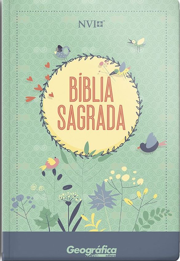 Bíblia Sagrada – Nvi –  Semi Luxo Verde Água