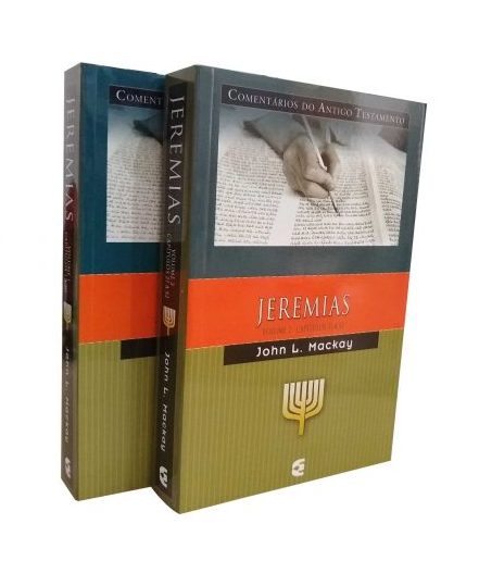 Kit Jeremias 1 e 2 Comentário do Antigo Testamento