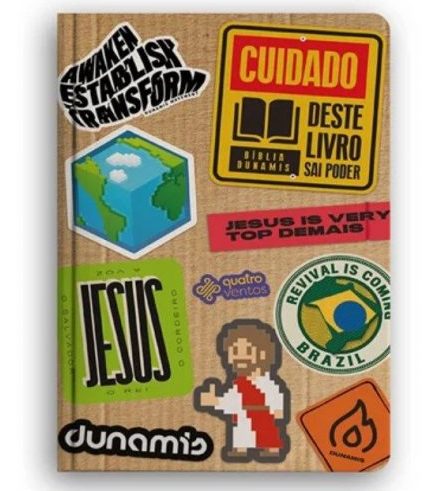 Bíblia Dunamis Stickers | NAA Capa Dura