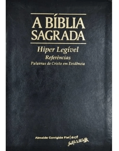 Bíblia Sagrada ACF Preta | RCM