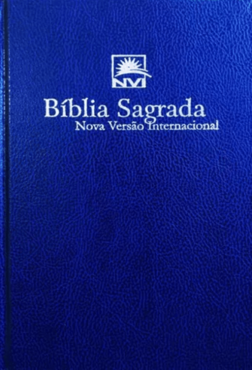 Bíblia Sagrada NVI Evangelismo Capa Dura Azul