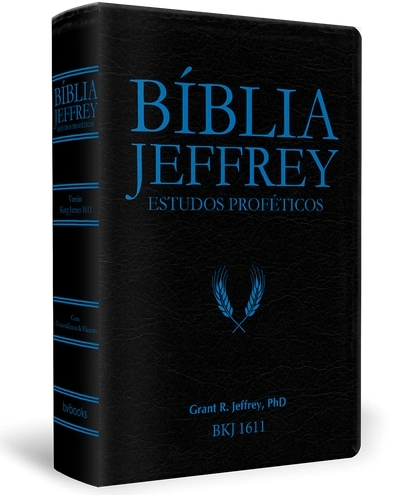 Bíblia Jeffrey | Estudos Proféticos Preto e Azul