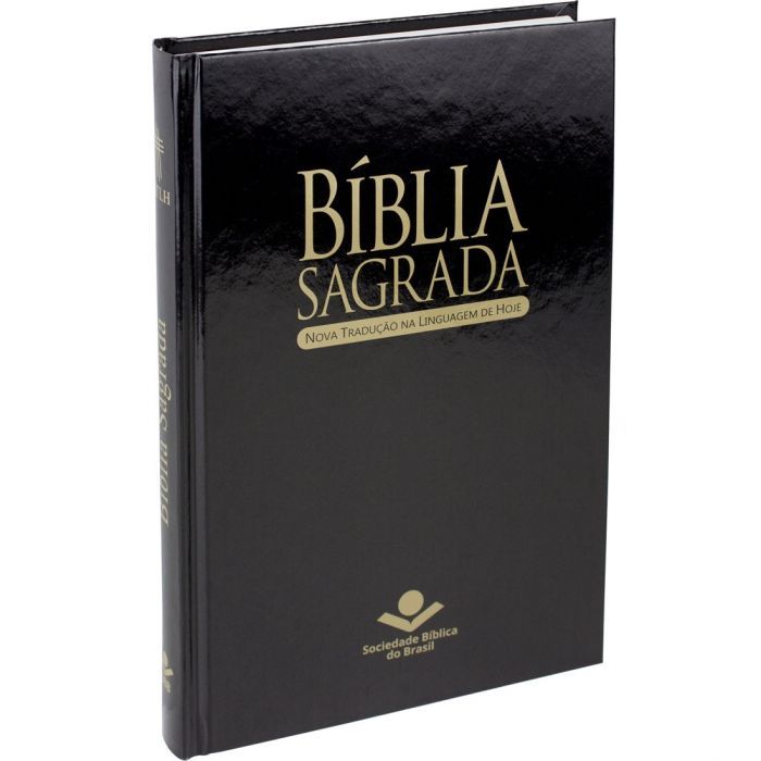 Bíblia Sagrada Missionária NTLH Preta | Capa Dura
