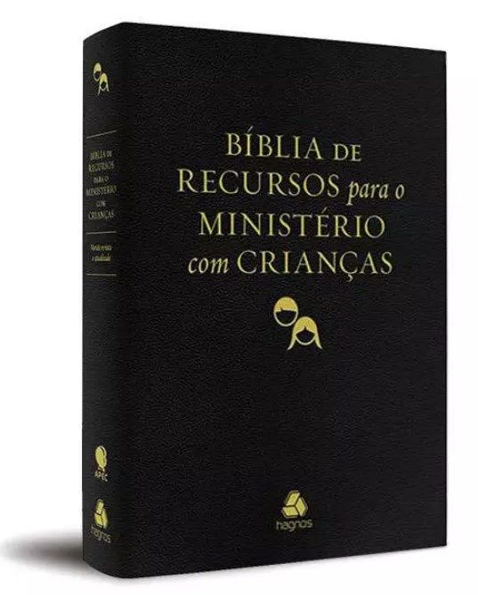 Bíblia De Recursos Para O Ministério Com Crianças – Luxo PU- Preta