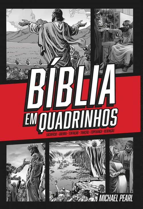 Bíblia em Quadrinhos Capa Dura Vermelha