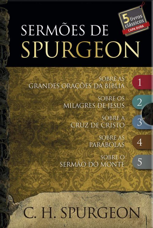 Box Sermões de Spurgeon | 5 Livros