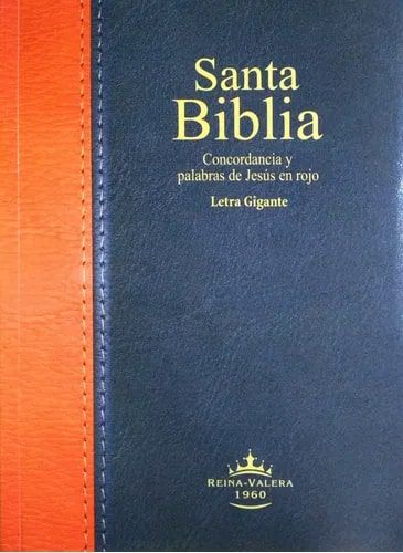 Santa Biblia Letra Gigante Palabras Jesús En Rojo Reina Valera 1960