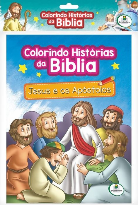 Colorindo Histórias da Bíblia | Kit c/10 Unidades