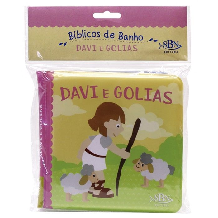 Bíblicos de Banho | Davi e Golias