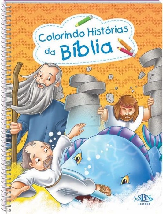 Colorindo Histórias da Bíblia