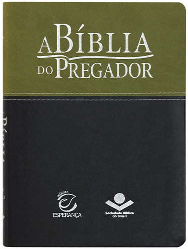 A Bíblia do Pregador RA | Capa Verde/Preta