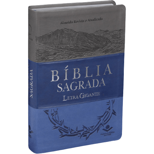 Bíblia ARA Letra Gigante | Triotone Azul
