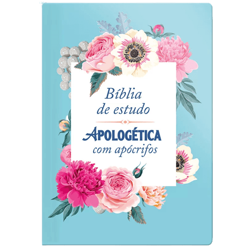 Bíblia de Estudo Apologética com Apócrifos | Florida Azul