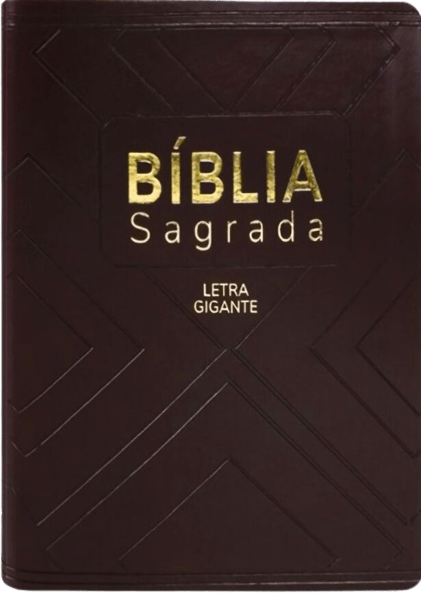 Bíblia NAA Marrom Letra Gigante | Sem Índice