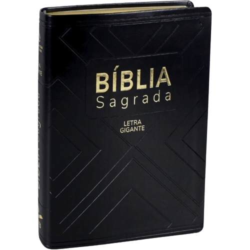 Bíblia NAA Preta Letra Gigante | Sem Índice