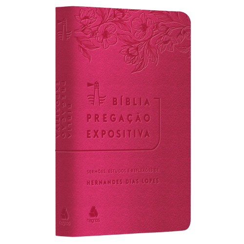 Bíblia Pregação Expositiva | RA | Rosa Floral
