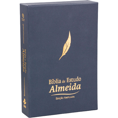 Bíblia de Estudo Almeida Edição Ampliada | Azul