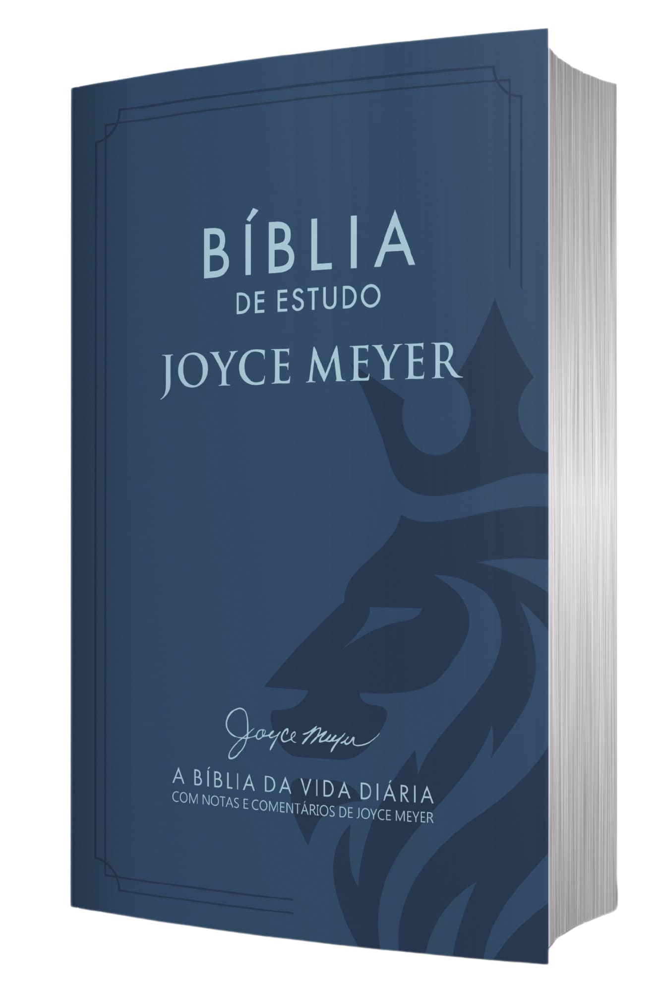 Bíblia de Estudo Joyce Meyer | Leão Azul