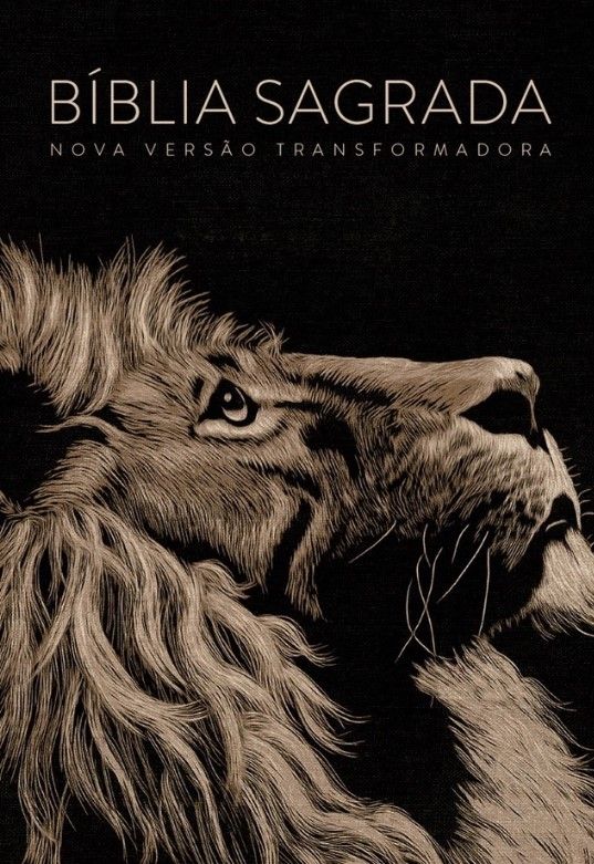 Bíblia Sagrada NVT Slim Lion Head