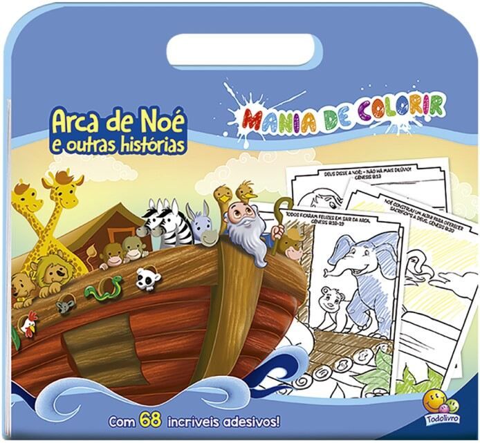 Mania de Colorir | Arca de Noé e Outras Historias