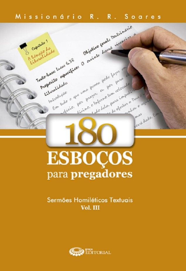 180 Esboços Para Pregadores Vol 3 Marrom