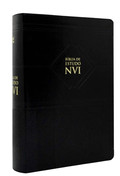 Biblia de Estudo NVI Luxo Preto