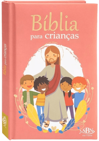 Bíblia Para Crianças Rosa