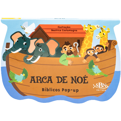 Coleção Bíblicos Pop-up Arca de Noé