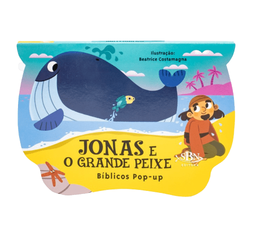 Coleção Bíblicos Pop-up Jonas e o Grande Peixe